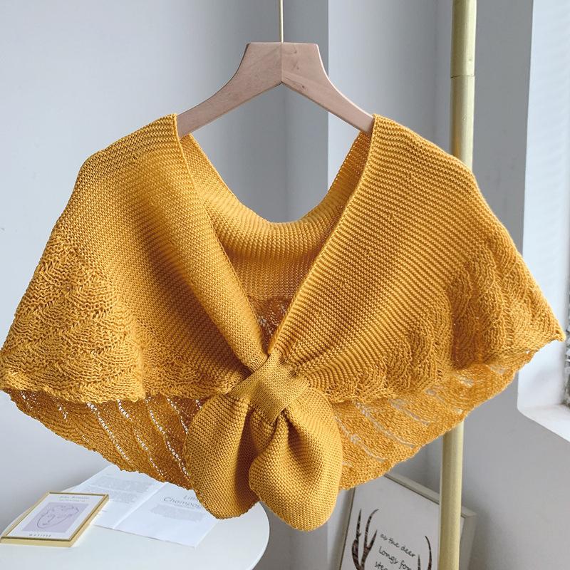 Fishtail Mini Shawl For Air Condition Room