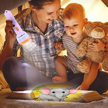 Load image into Gallery viewer, Kids Projection Flashlight
