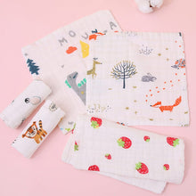 Load image into Gallery viewer, Baby Cartoon cotton gauze towel