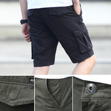 Load image into Gallery viewer, Men multi-pocket overalls shorts