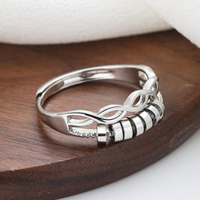 Load image into Gallery viewer, Drive Away Your Anxiety Infinity Fidget Ring