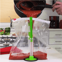 Load image into Gallery viewer, Hands-Free Food Storage Bags Clip Racks Holder