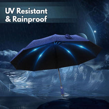 Load image into Gallery viewer, LED Windproof Sun &amp; Rain Umbrella