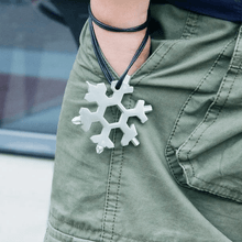 Load image into Gallery viewer, (🎁Pre Christmas Sale)Saker 18-in-1 stainless steel snowflakes multi-tool