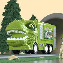 Load image into Gallery viewer, 🦖New Dinosaur Transforming Engineering Truck Track Toy Set