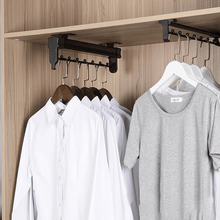 Load image into Gallery viewer, Wardrobe Top Mounted Telescopic Clothes Hanger