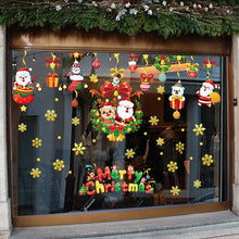 Load image into Gallery viewer, Christmas Window Clings Double-Sided Re-appliable Decoration