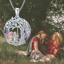 Load image into Gallery viewer, Tree of Life Necklaces Sister on the Swing
