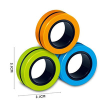 Load image into Gallery viewer, Finger Magnetic Ring Toys