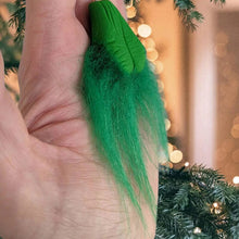 Load image into Gallery viewer, HAIRY GRINCHY BALL CHRISTMAS ORNAMENT