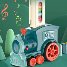 Load image into Gallery viewer, Domino Train Blocks Set Building and Stacking Toy For Kids