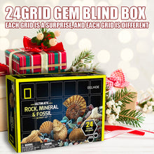 Load image into Gallery viewer, Christmas Mineral Advent Calendar