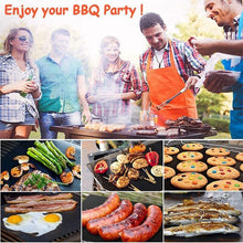 Load image into Gallery viewer, New Cuttable Non-Stick BBQ Grill Mats with Cutting Box💗
