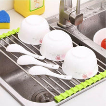 Load image into Gallery viewer, Multipurpose Rolling Rack Drying Mat Over The Sink