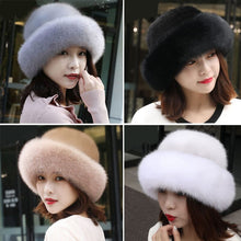 Load image into Gallery viewer, Winter Fashion Faux Fur Hat