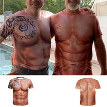 Load image into Gallery viewer, Muscle Tattoo T-shirt
