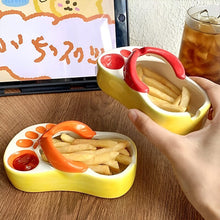 Load image into Gallery viewer, Funny Fries Plate/Ashtray
