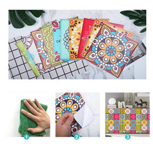 Load image into Gallery viewer, 3D VISUAL ART GEOMETRIC TILE DECALS