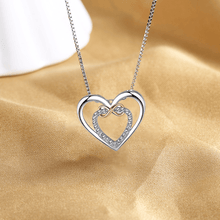 Load image into Gallery viewer, Two Hearts Infinity Necklace