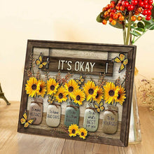 Load image into Gallery viewer, Butterfly Sunflowers Wall Art