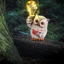 Load image into Gallery viewer, Owl Solar Ornament