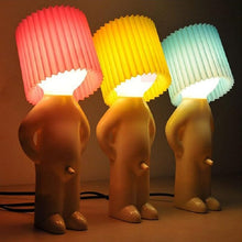 Load image into Gallery viewer, 👦💡A Little Shy Man Creative Lamp