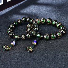 Load image into Gallery viewer, Incense Grey Glazed Beads Bracelet