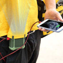 Load image into Gallery viewer, Waist Portable Lazy Outdoor Fan