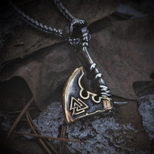 Load image into Gallery viewer, Nordic Vikings Axe Necklace