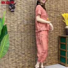 Load image into Gallery viewer, Printed Fashion Two Piece Set