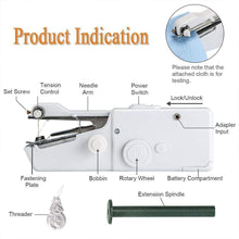 Load image into Gallery viewer, 🔥Last Day Promotion 50%-Mini Portable Handheld Sewing Machine