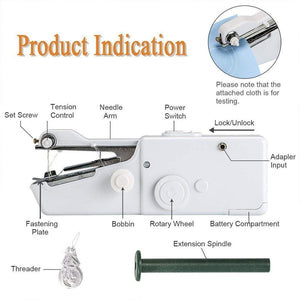 🔥Last Day Promotion 50%-Mini Portable Handheld Sewing Machine