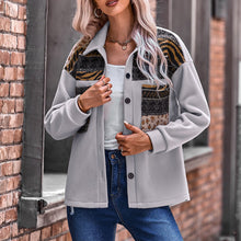 Load image into Gallery viewer, Paneled Contrast Loose Jacket