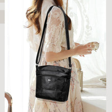 Load image into Gallery viewer, Soft Leather Messenger Multi Pocket Large Capacity Shoulder Bag