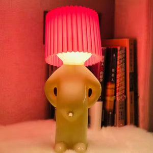 👦💡A Little Shy Man Creative Lamp