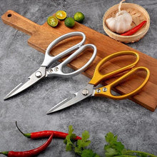 Load image into Gallery viewer, Stainless steel kitchen multifunctional powerful scissors