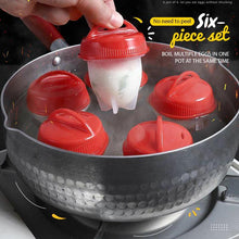 Load image into Gallery viewer, 6 Pcs Hard Boiled Egg Cooker