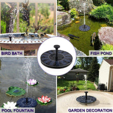 Load image into Gallery viewer, Solar Powered Water Fountain