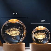 Load image into Gallery viewer, Glowing Crystal Ball Night Light