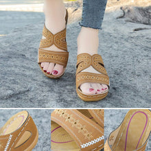 Load image into Gallery viewer, Premium Thick Platform Large Size Slipper Sandals