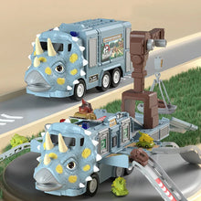 Load image into Gallery viewer, 🦖New Dinosaur Transforming Engineering Truck Track Toy Set