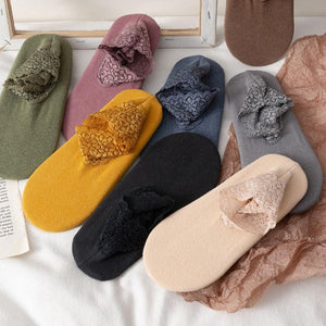 (🎅EARLY CHRISTMAS SALE🎅)Winter New Fashion Lace Warmer Socks