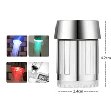 Load image into Gallery viewer, RGB Intelligent Temperature controlled LED Faucet