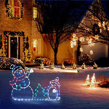 Load image into Gallery viewer, Playful Animated Snowball Light