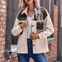 Load image into Gallery viewer, Paneled Contrast Loose Jacket