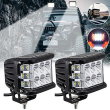 Load image into Gallery viewer, Dual Side Shooter Dual Color Strobe Cree Pods