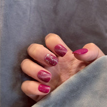 Load image into Gallery viewer, Mysterious Cat Eye Nail Patch with Jelly Gum (24PCS)