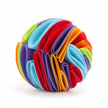 Load image into Gallery viewer, Foldable Dog Snuff Ball Dog Training Toy
