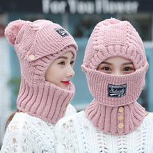Load image into Gallery viewer, Knitted Hat with Ear Protectors