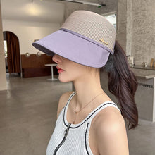 Load image into Gallery viewer, Women&#39;s Large Brim Sunscreen Hat
